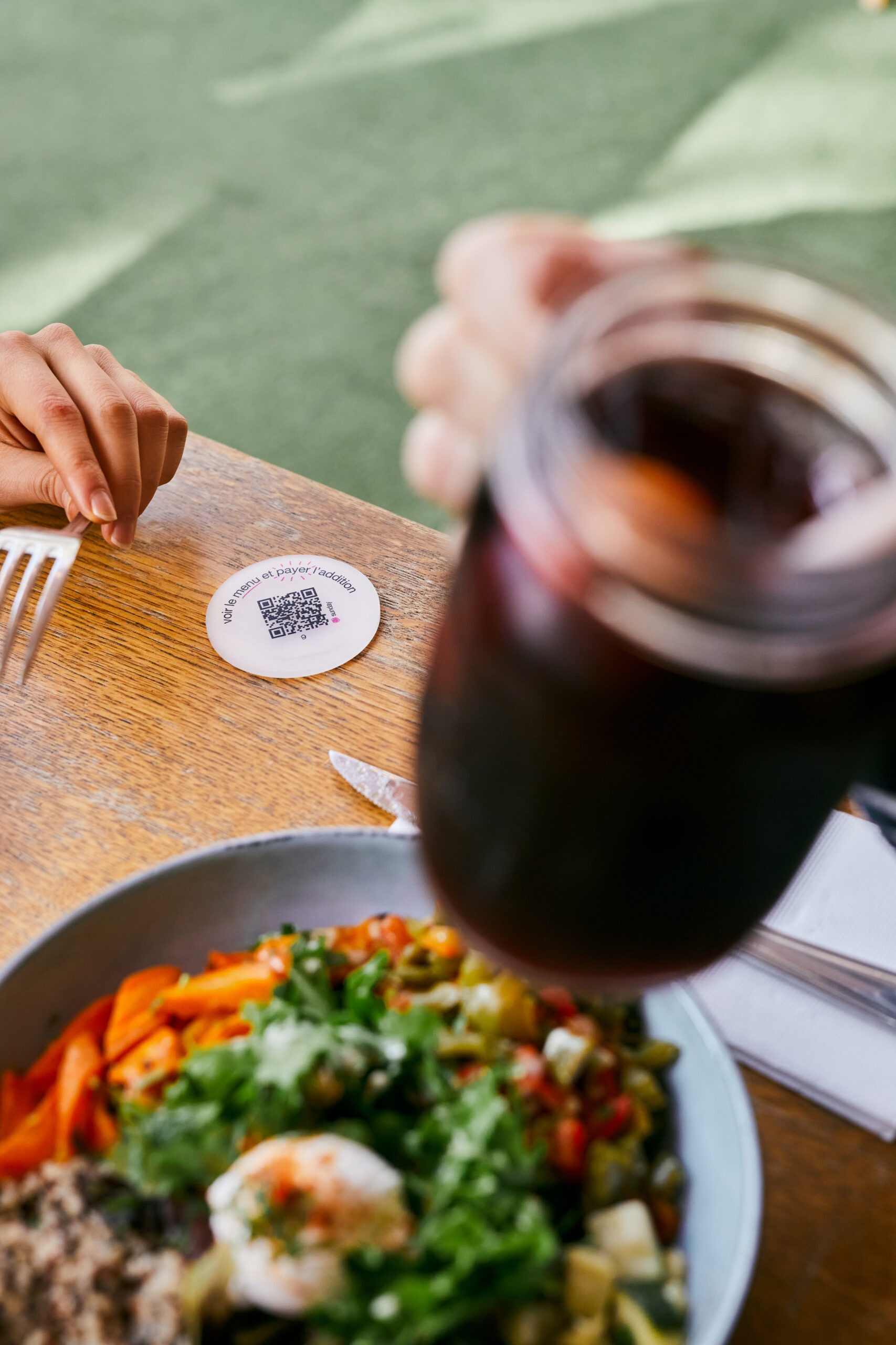 Can you see the sunday QR code ?